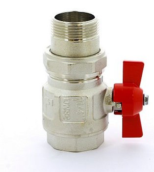 Кран шар. бабоч. с американкой Ду1 1/4" ITAP IDEAL 098